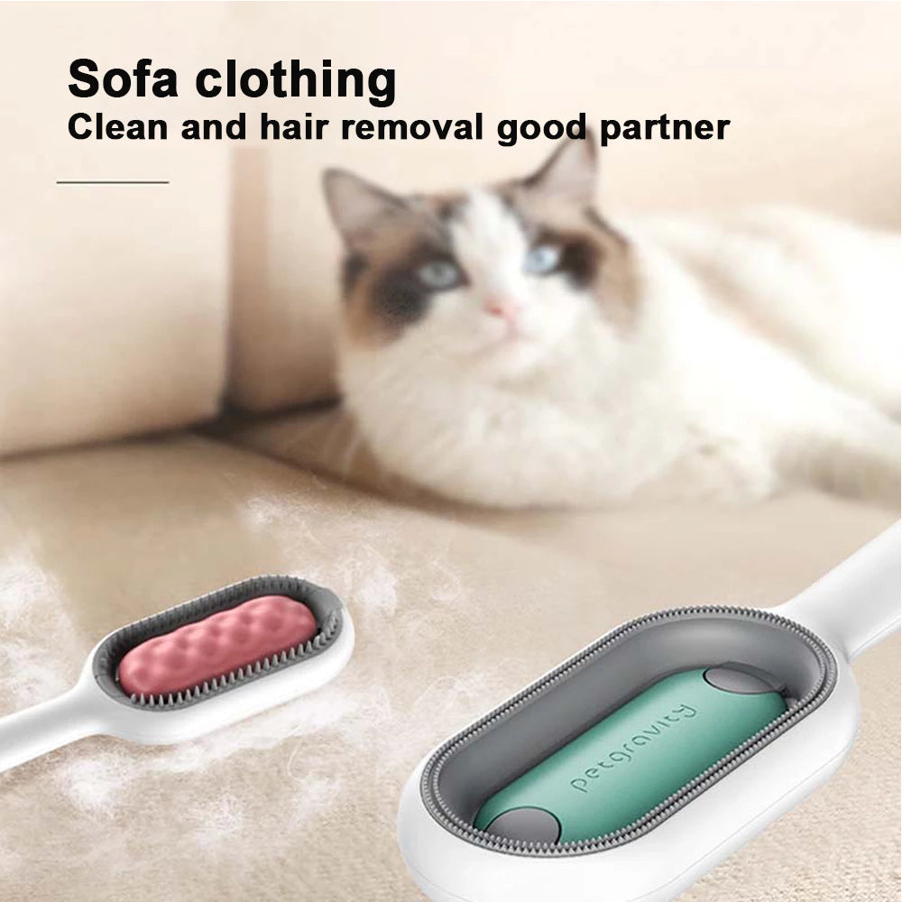 Gravity Pet Cleaning Hair Removal Comb Sticky Hair Device Cat Comb Dog To Go Floating Hair