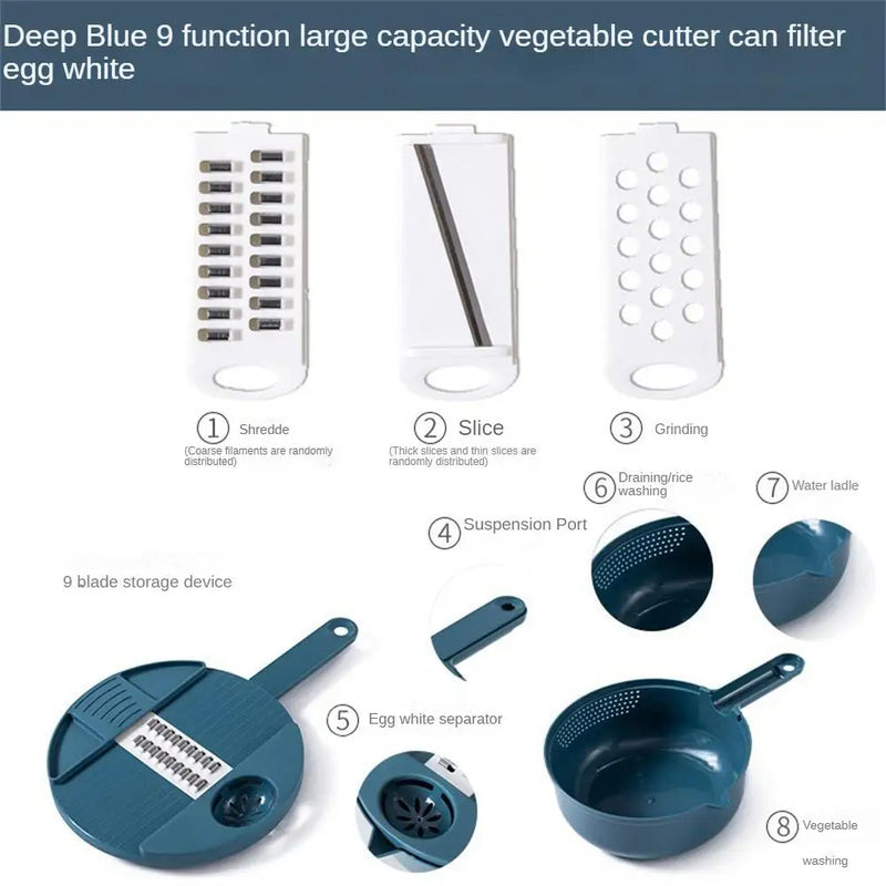 Multifunctional Vegetable Grater & Slicer