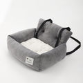 Foldable Pet Car Seat Hammock for Dogs and Cats - Safe Travel Carrier