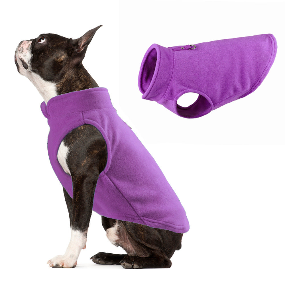 Fleece Dog Vest