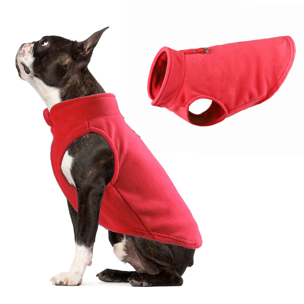 Fleece Dog Vest