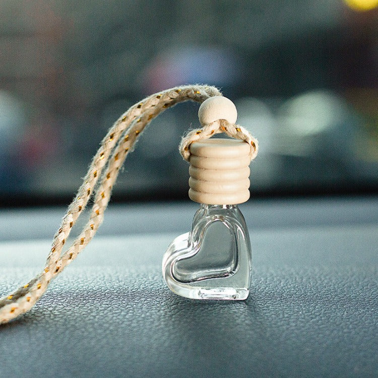 Glass Car Perfume Pendant