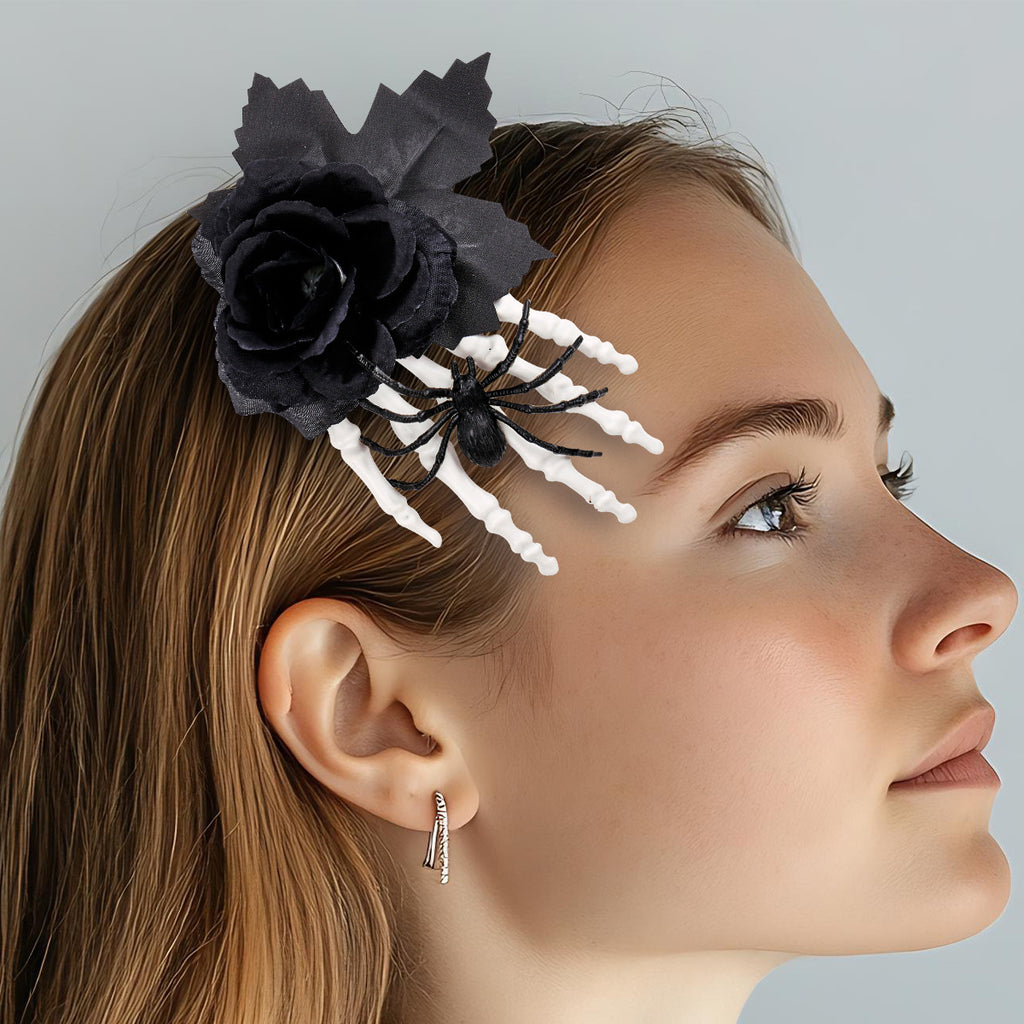 Halloween Spider Hair Clip