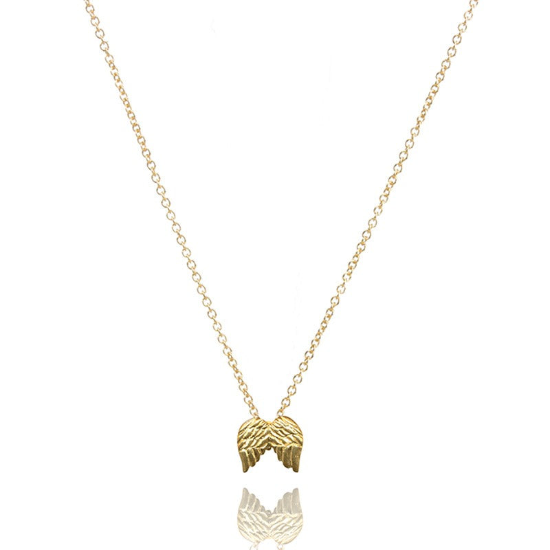 Gold Plated Angel Wings Necklace