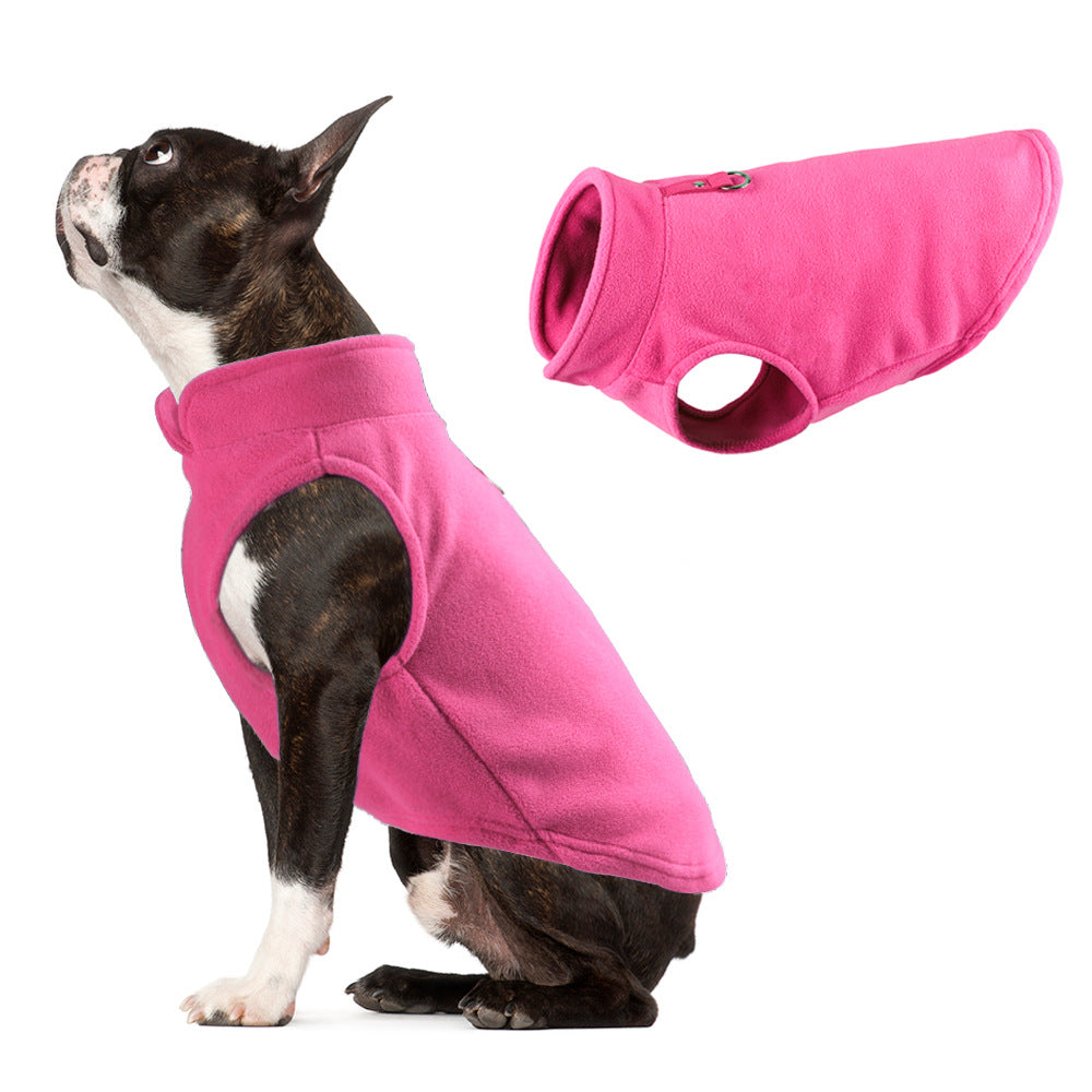 Fleece Dog Vest