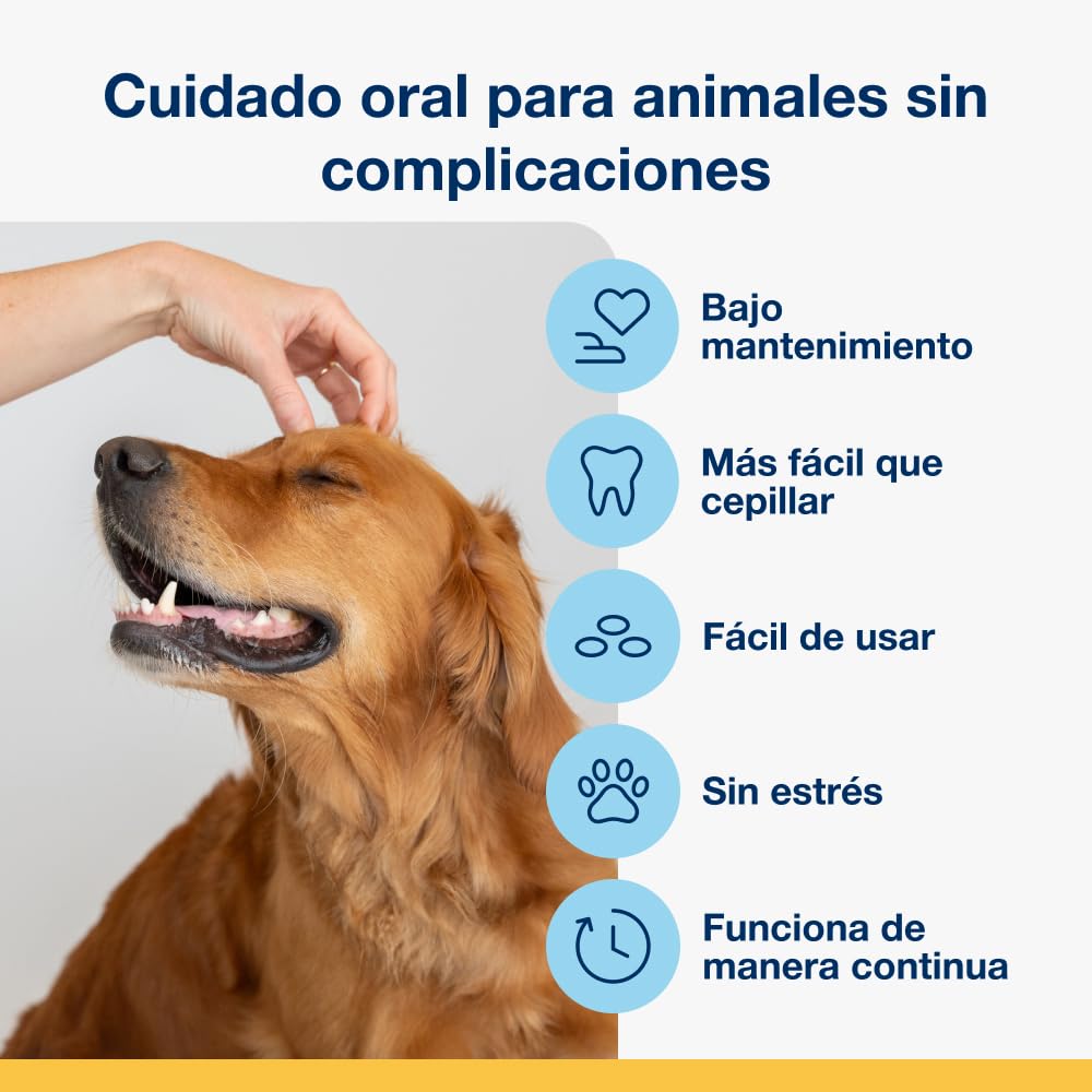 ProDen PlaqueOff 60g Dental Powder for Dogs - 100% Organic 6-Month Supply