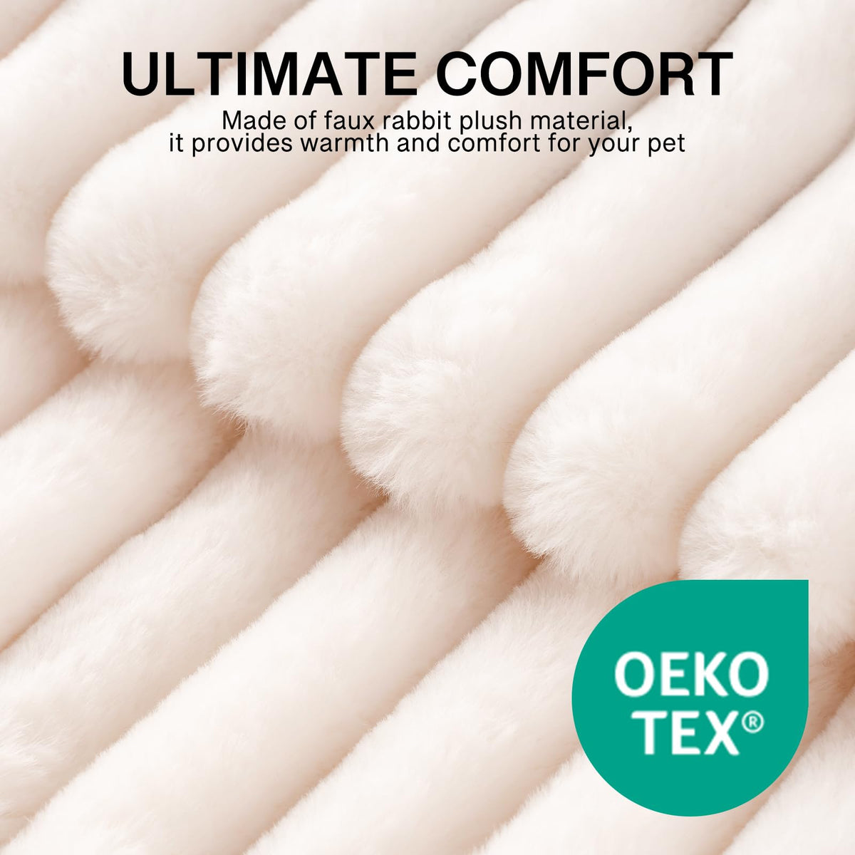 EDAGNY Calming Donut Cat Bed — Anti-Anxiety, Indoor Cats & Puppies