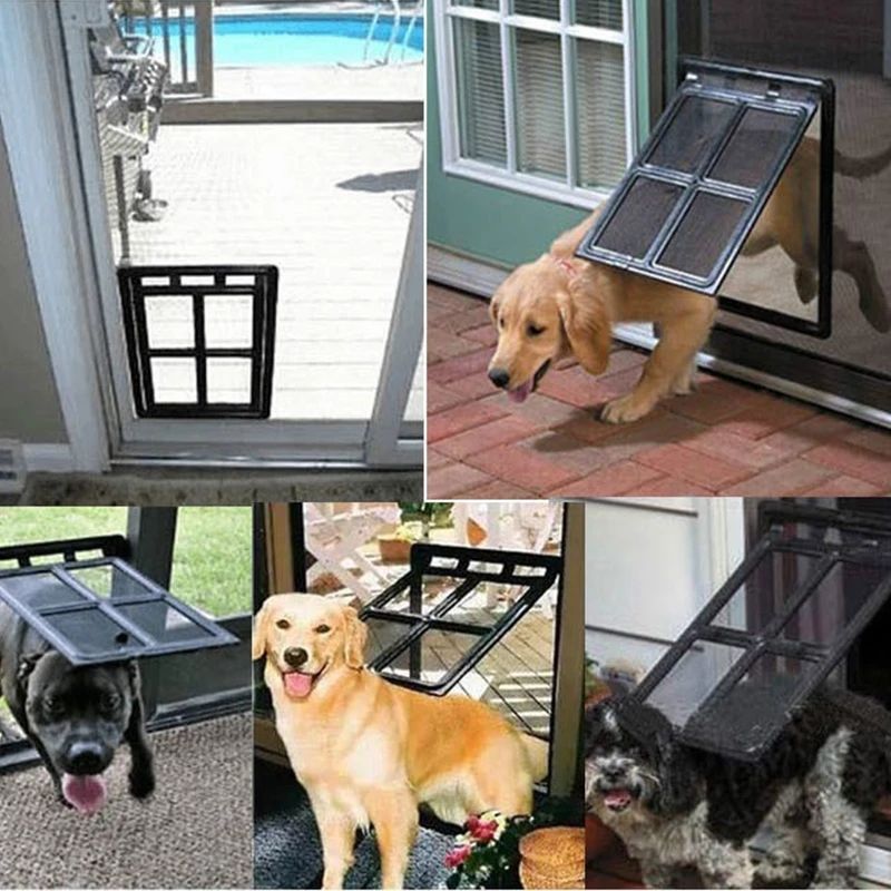 Magnetic Pet Door with Mosquito Screen