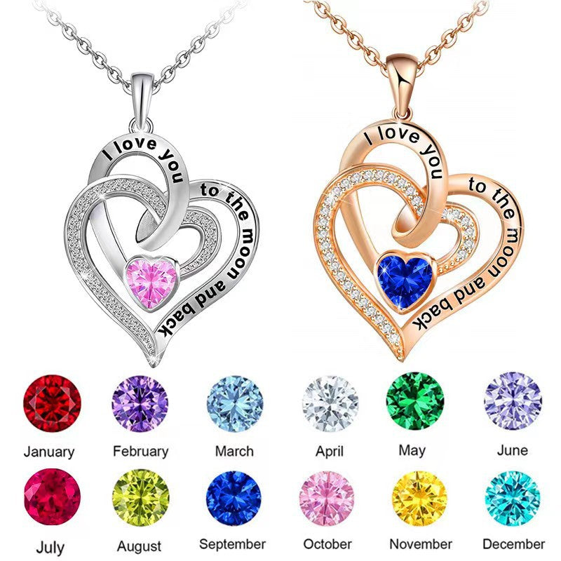 Heart Pendant Engraved Necklace