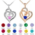 Heart Pendant Engraved Necklace