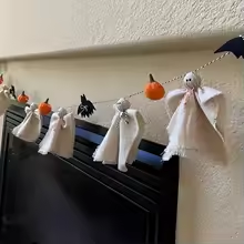 Halloween Ghost Garland Decoration