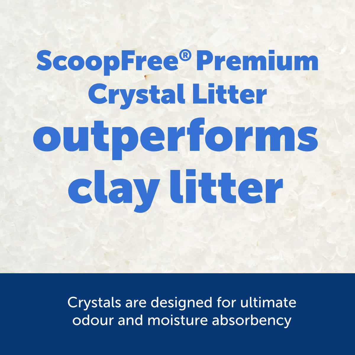 PetSafe ScoopFree Premium Crystal Cat Litter — Lavender, 2-Pack