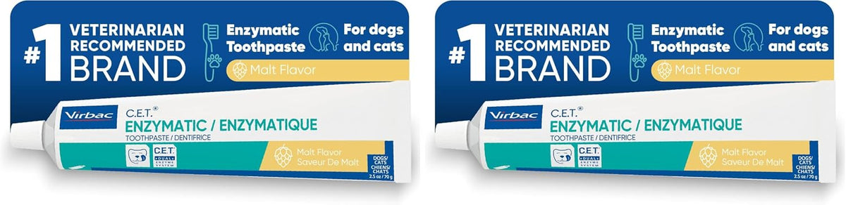 C.E.T. Enzymatic Toothpaste for Dogs and Cats, Beef, 2.5oz
