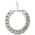 New Rhinestone Pet Collar Cats Dogs Necklace Jewelry Pets With Diamonds Gold And Silver Necklace