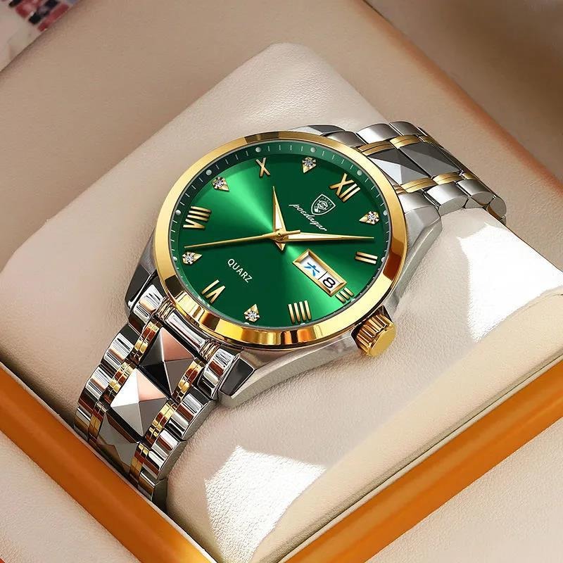 Swiss Waterproof Dual Calendar Men's Watch