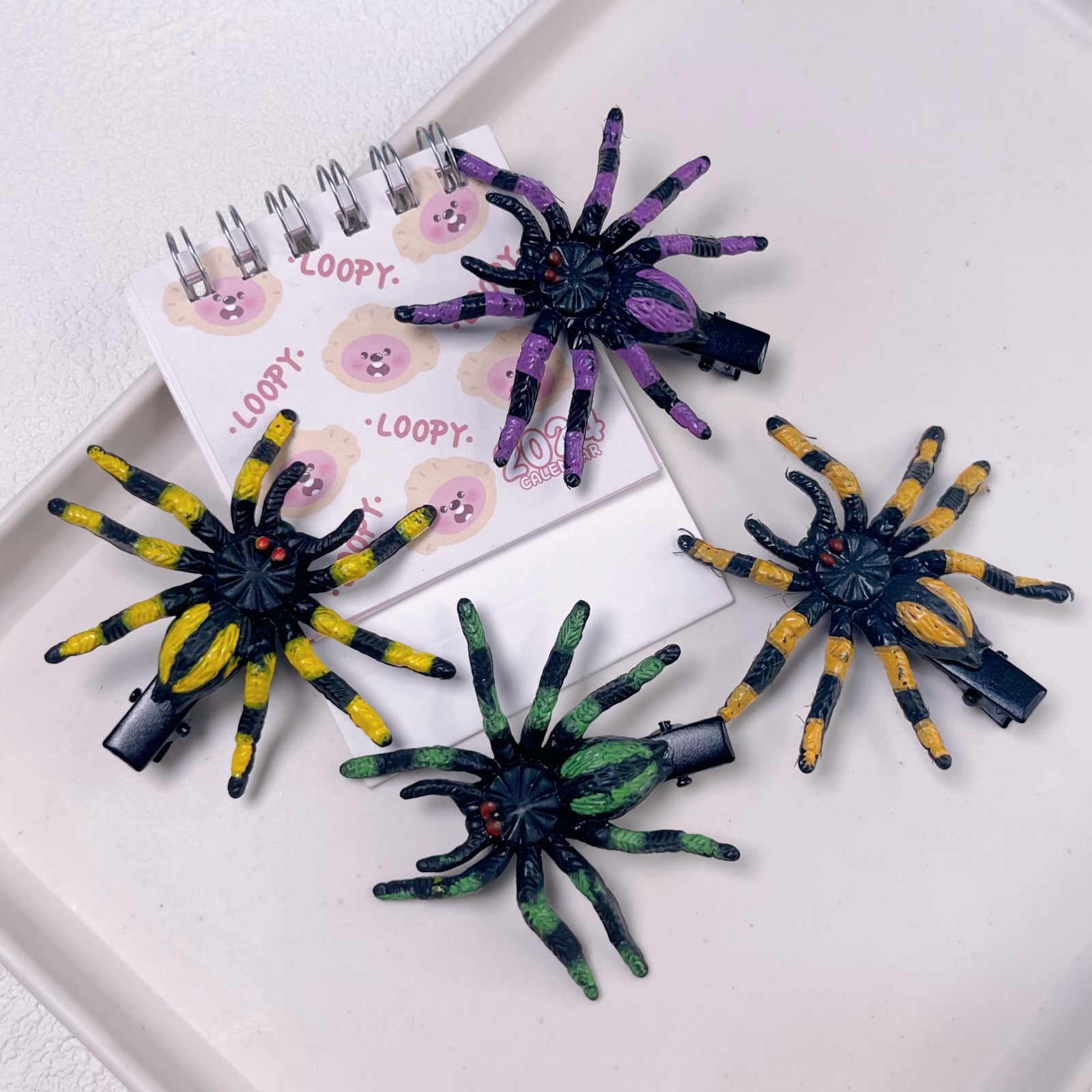 Halloween Spider Duckbill Clip