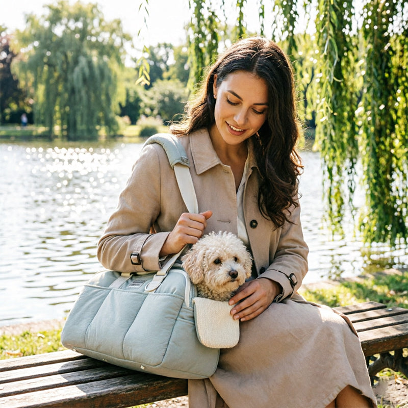 Winter Cat Carrier Bag