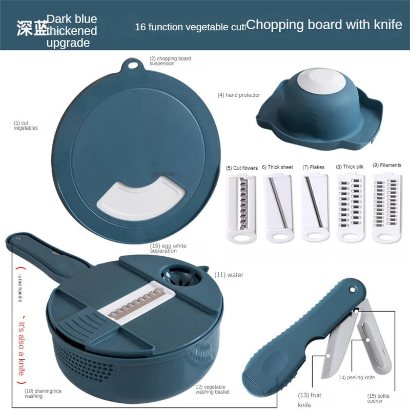 Multifunctional Vegetable Grater & Slicer