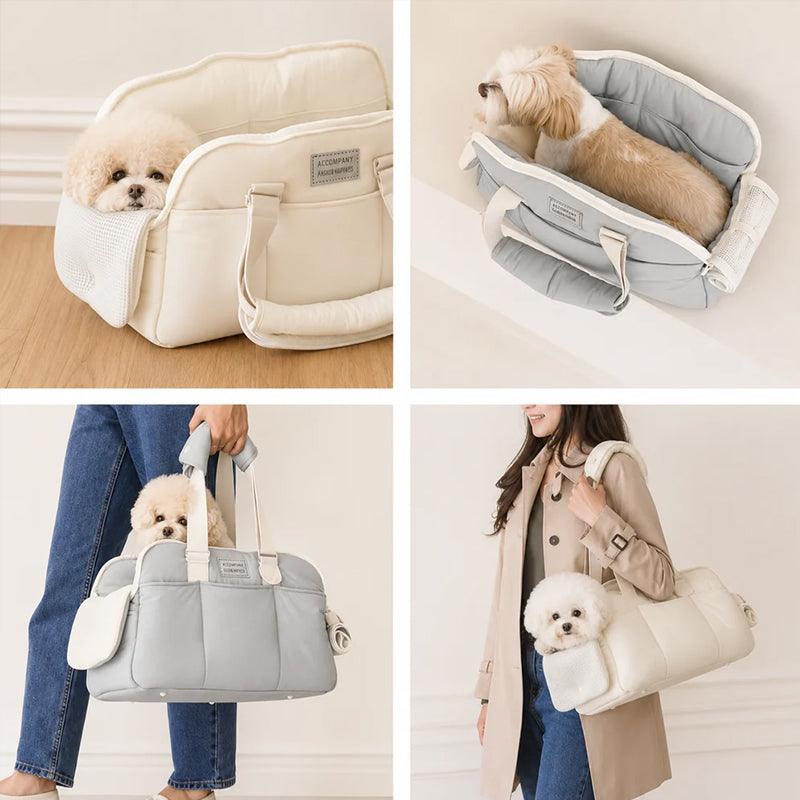 Winter Cat Carrier Bag