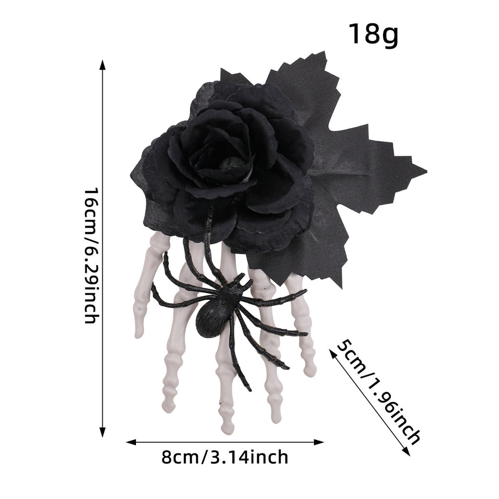 Halloween Spider Hair Clip