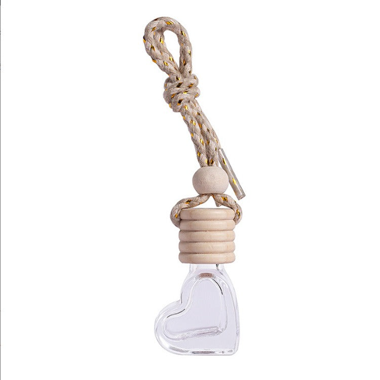 Glass Car Perfume Pendant