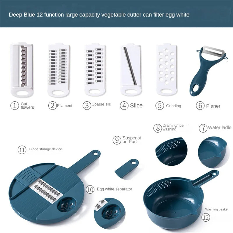Multifunctional Vegetable Grater & Slicer