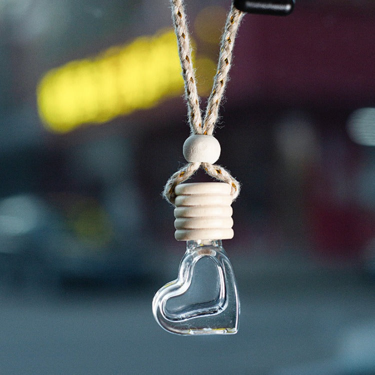 Glass Car Perfume Pendant
