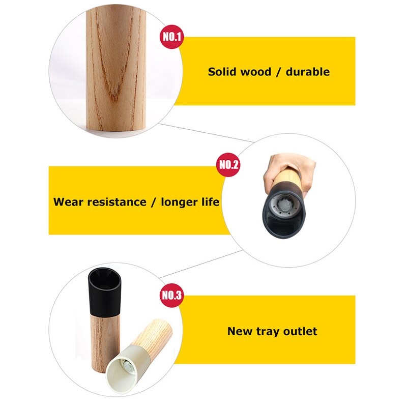 Adjustable Salt & Pepper Grinder