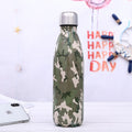 Stainless Steel Thermos Vacuum Flask Bottle 500ml Coffee Milk Cup Lovers Gradient Color Outdoor Travel Sport Hot Water Bottles