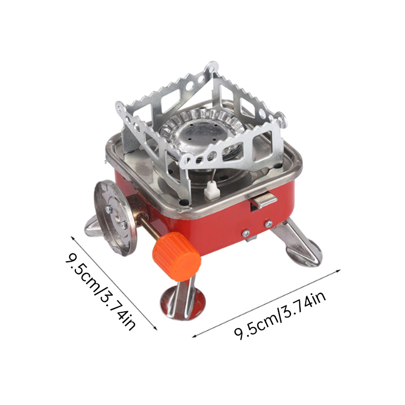 Ultra-Light Foldable Outdoor Gas Stove, Compact Backpacking Burner for Camping, Hiking, Fishing, Trekking & Picnic