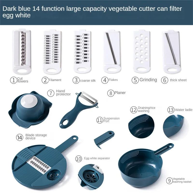 Multifunctional Vegetable Grater & Slicer