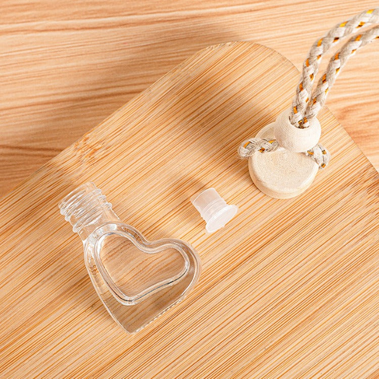 Glass Car Perfume Pendant