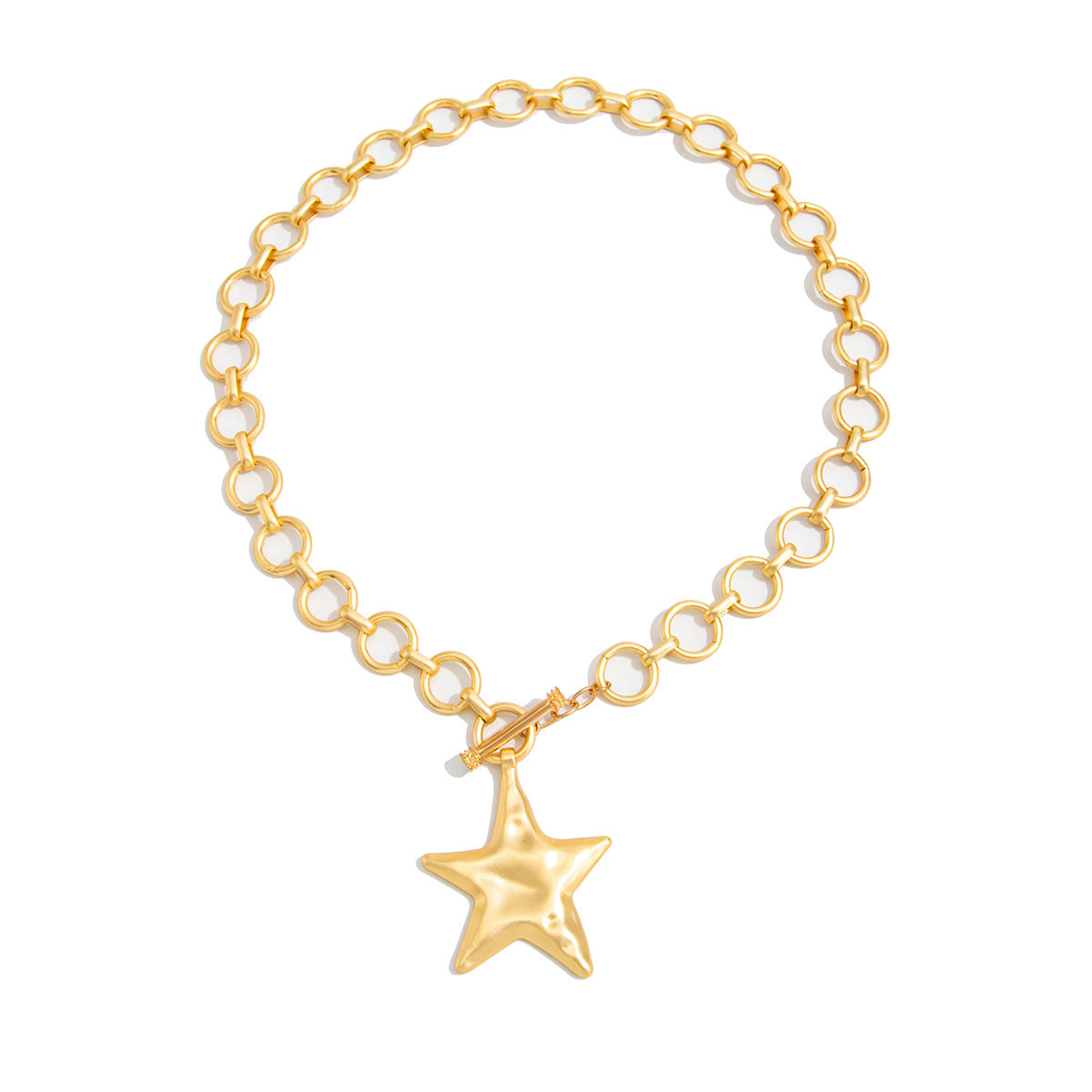 Starfish Pentagram Collarbone Chain