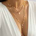 Y-Shape Star Tassel Necklace