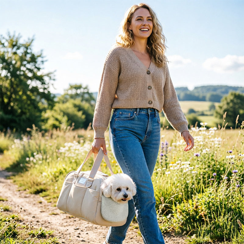 Winter Cat Carrier Bag