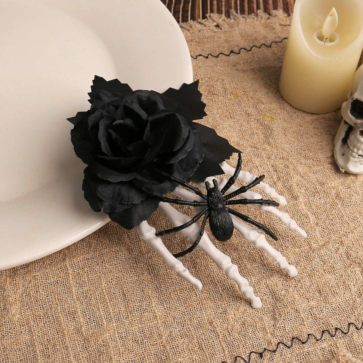 Halloween Spider Hair Clip