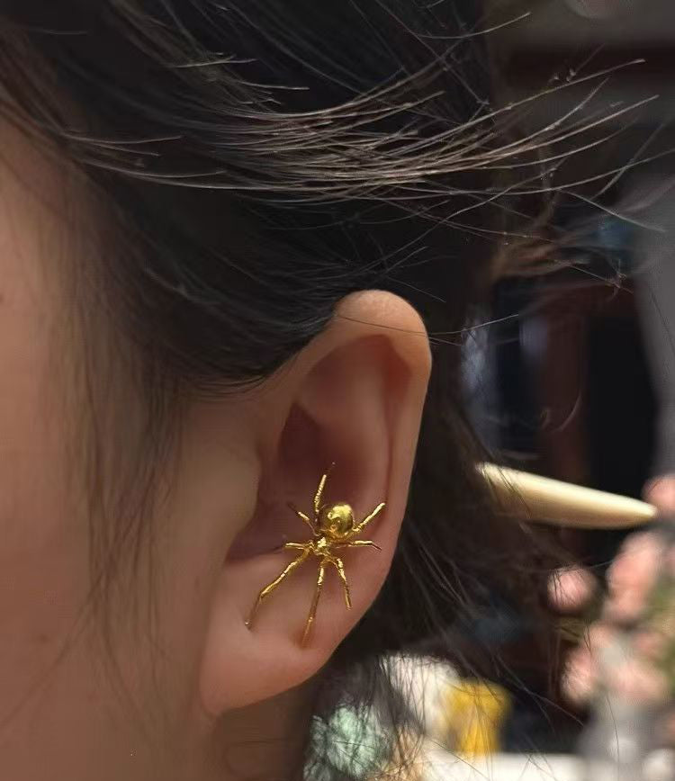 Spider Ear Hook Earrings