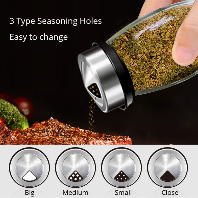 Rotating Spice Jar Set