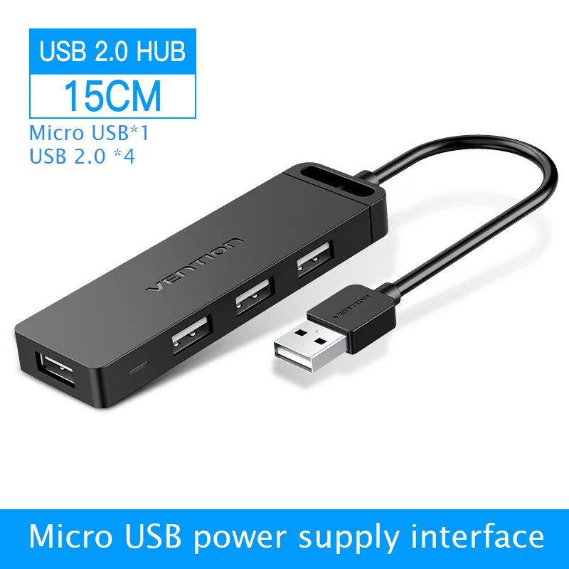 4-Port USB Hub