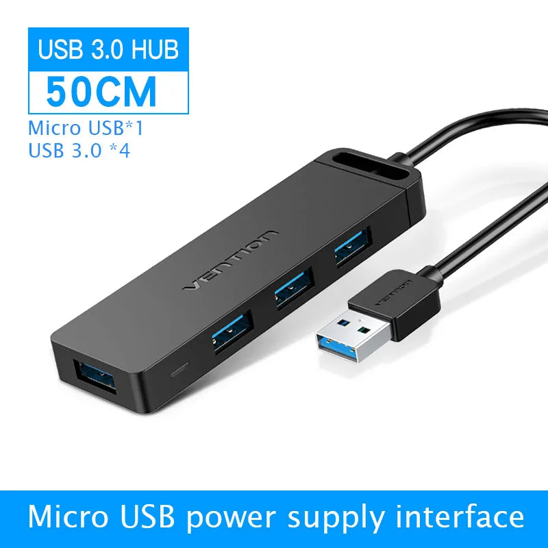 4-Port USB Hub
