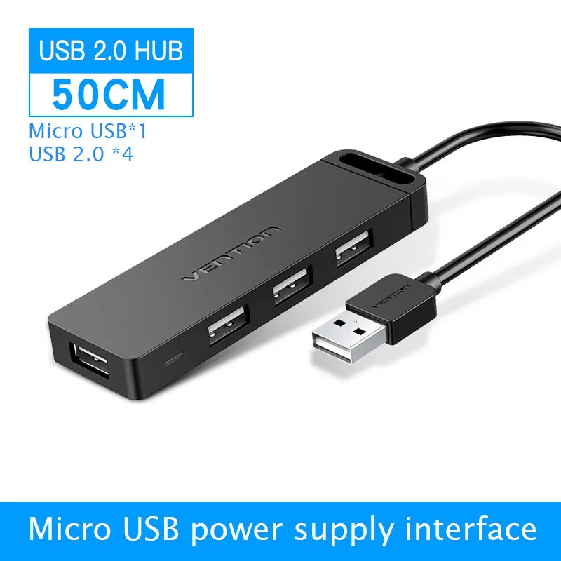 4-Port USB Hub