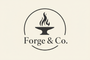 Forge & Co. Beige Logo